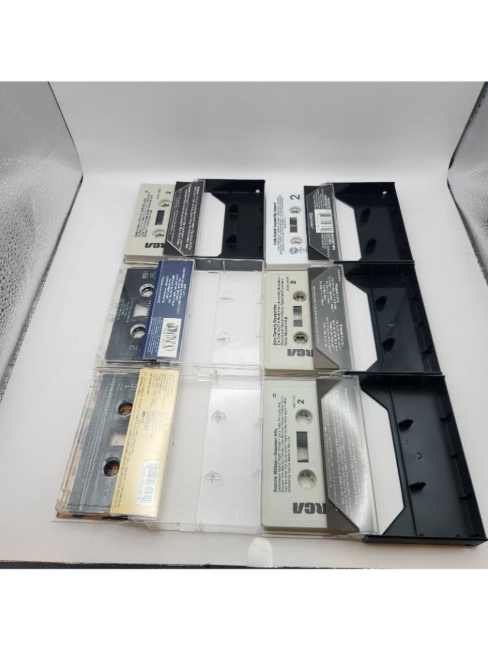 Lot of 6 Country Cassette Tapes Alabama L Greenwood Parton Milsap Denver Rabbitt - Picture 4 of 10